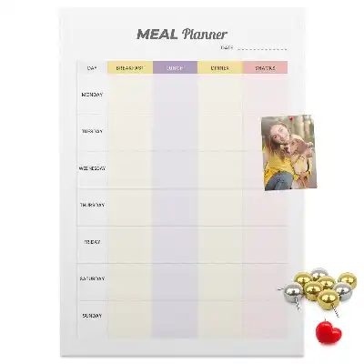 Cork Note Board Meal plan