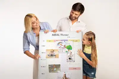 Wall Cork Memo Board and Food Planner