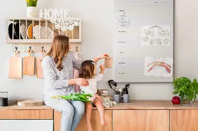 Cork Pin Board for Menu Planning