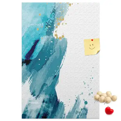Cork Note Board The art of painting