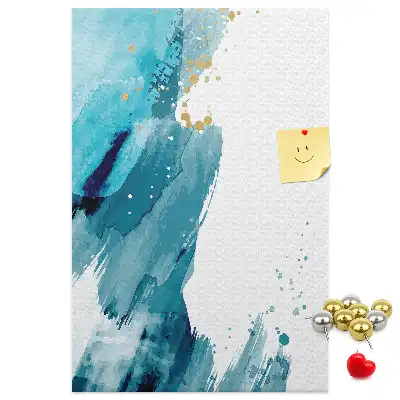Cork Note Board The art of painting