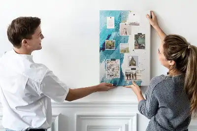 Cork Note Board The art of painting