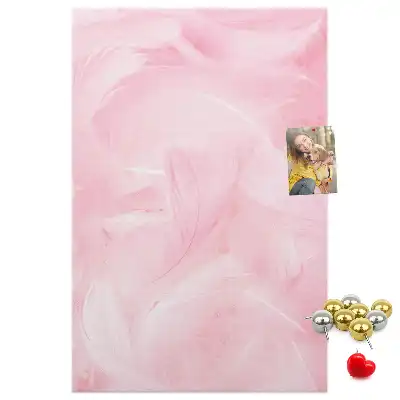 Subtle Feathers Cork Note Board