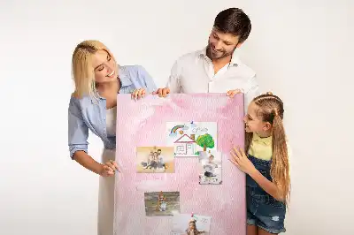 Subtle Feathers Cork Note Board