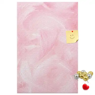 Cork Note Board Subtle feathers