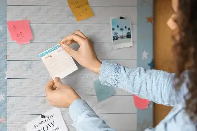 Cork Note Board To-do list
