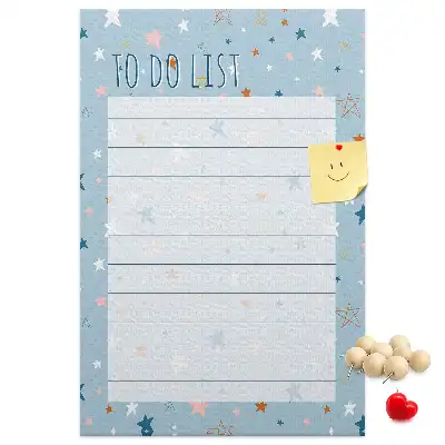 Cork Note Board To-do list