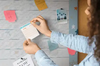 Cork Note Board To-do list