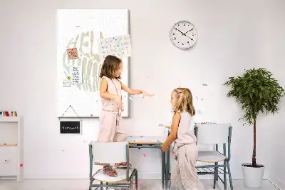 Welcome to Summer wall cork memo board
