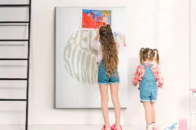 Welcome to Summer wall cork memo board