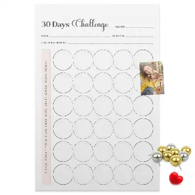 Wall cork memo board 30 Day Challenge