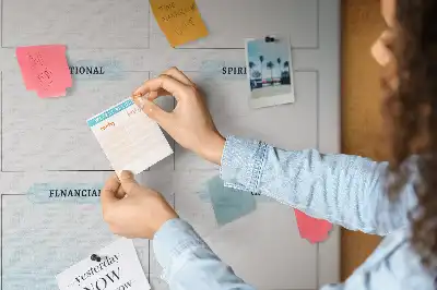 Cork Note Board Goal Board
