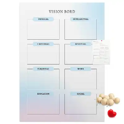 Cork Note Board Goal Board