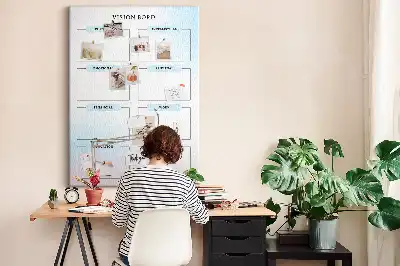 Cork Note Board Goal Board