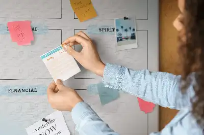 Cork Note Board Goal Board