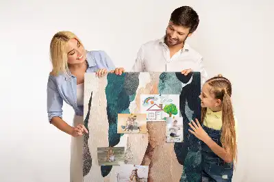 Cork pin board Artistic spots