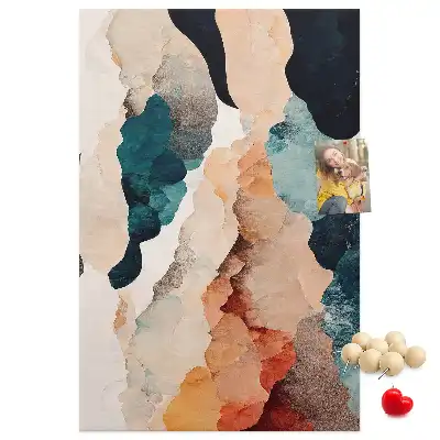 Cork Note Board Abstract view
