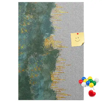 Decorative Pattern Cork Note Board