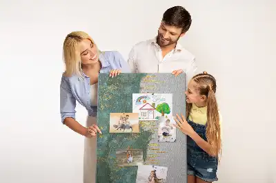 Cork Note Board Decorative pattern
