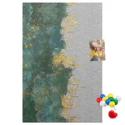 Cork Note Board Decorative pattern