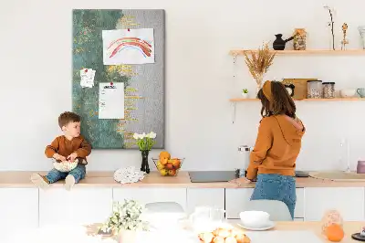 Decorative Pattern Cork Note Board