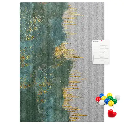 Cork Note Board Decorative pattern