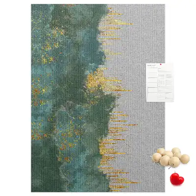 Cork Note Board Decorative pattern