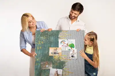 Decorative Pattern Cork Note Board