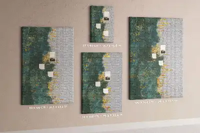 Cork Note Board Decorative pattern