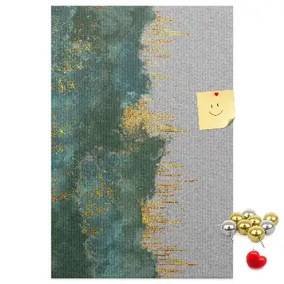 Cork Note Board Decorative pattern