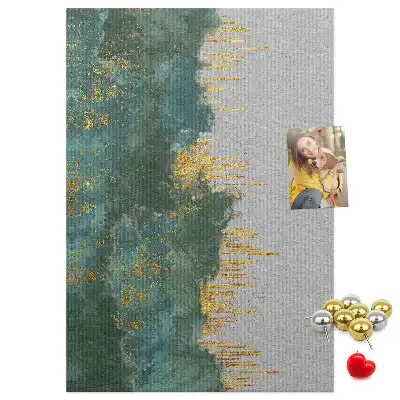 Cork Note Board Decorative pattern