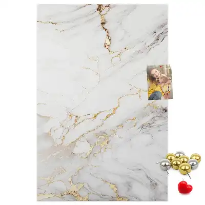Cork Note Board Decorative marble