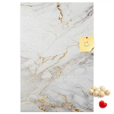 Decorative Marble Pattern Cork Note Board