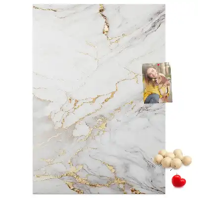 Decorative Marble Pattern Cork Note Board