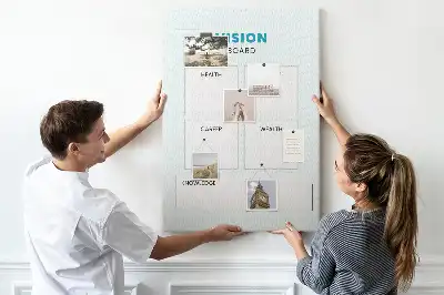 Cork Note Board Health planner