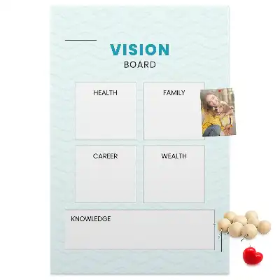 Cork Note Board Health planner