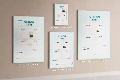 Cork Note Board and Health Planner