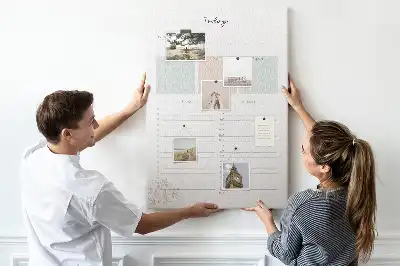 Cork Note Board Daily planner