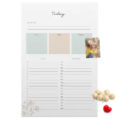 Cork Note Board Daily planner