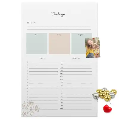 Cork Note Board Daily planner