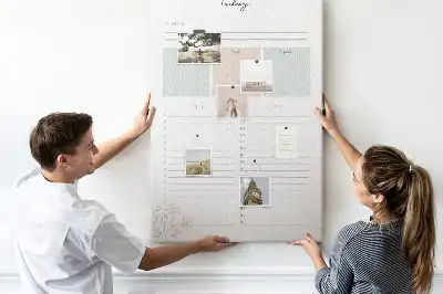 Cork Note Board Daily planner