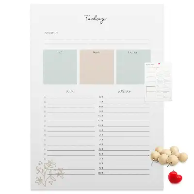 Cork Note Board Daily planner