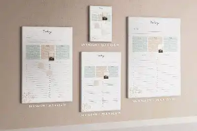 Cork Note Board Daily planner