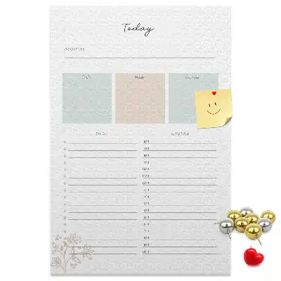 Cork Note Board Daily planner