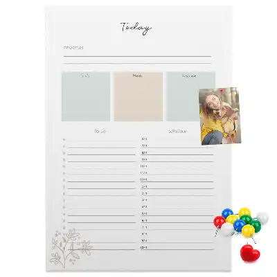 Cork Note Board Daily planner