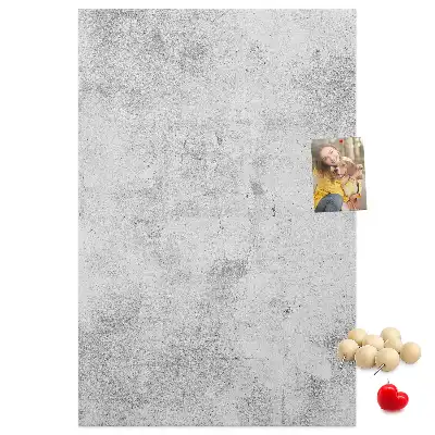 Wall Cork Memo Board for Concrete Walls