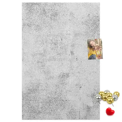 Wall Cork Memo Board for Concrete Walls