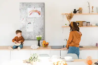 Wall Cork Memo Board for Concrete Walls