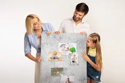 Wall Cork Memo Board for Concrete Walls