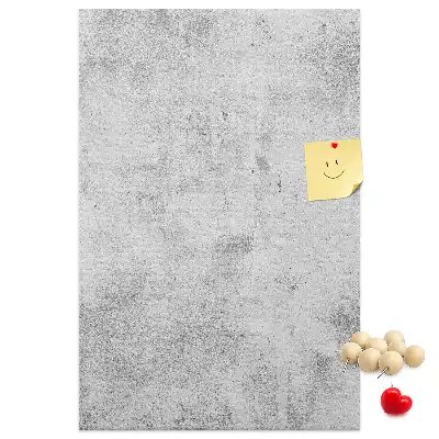 Wall Cork Memo Board for Concrete Walls